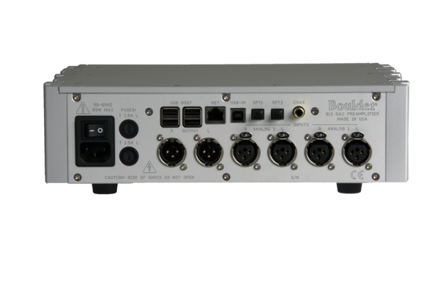 Boulder 812 Headphone Amplifier, Pre-Amp, DAC, and Streamer