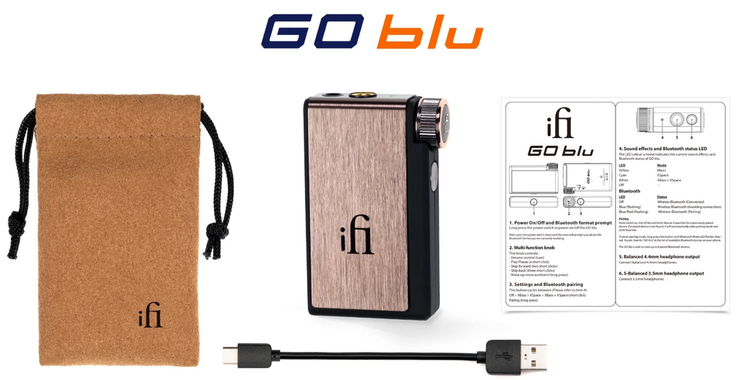 iFi GO blu Portable Bluetooth Dongle DAC