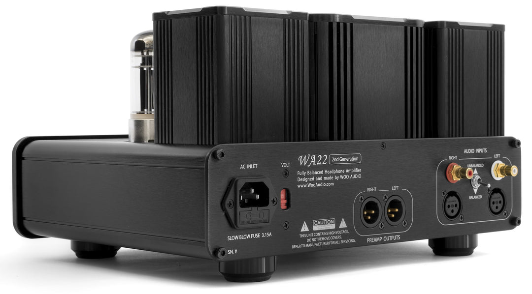 Woo Audio WA22 (2nd gen) Fully-balanced Headphone Amplifier / Preamplifier