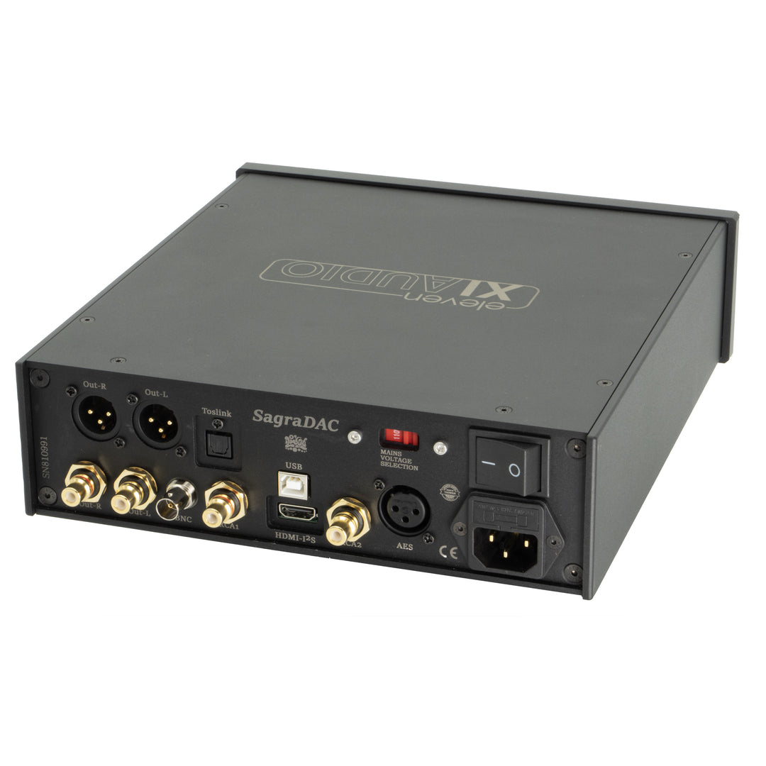 New! Eleven Audio Sagra DAC 2 Premium 27-Bit R2R Digital to Analog Converter